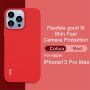 Imak puha ütésálló tok - iPhone 13 Pro Max - piros