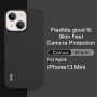 Imak puha ütésálló tok - iPhone 13 mini - fekete