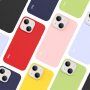 Imak puha ütésálló tok - iPhone 13 mini - fekete