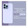 Imak puha ütésálló tok - iPhone 13 Pro Max - kék