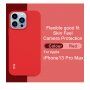 Imak puha ütésálló tok - iPhone 13 Pro Max - kék