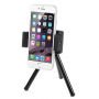 Univerzális stativ - tartó kihúzó lábakkal - iPhone - fekete