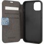 Guess 4G Metal Logo flip cover borító - iPhone 13 mini - kék