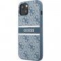 Guess 4G Printed Stripe tok - iPhone 13 - kék