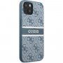 Guess 4G Printed Stripe tok - iPhone 13 - kék
