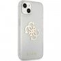 Guess Big 4G Full Glitter tok - iPhone 13 - átlátszó