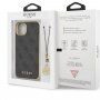 Guess 4G Charms tok - iPhone 13 mini - szürke