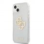 Guess Big 4G Full Glitter tok - iPhone 13 - átlátszó