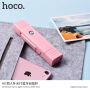 HOCO vezeték nélküli selfie bot extra fénnyel Apple iPhone - max 72cm - rózsaszín