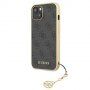 Guess 4G Charms tok - iPhone 13 mini - szürke