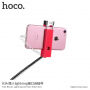 HOCO vezetékes selfie bot lightning konektorral Apple iPhone - max 65cm - fekete