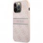 Guess 4G Printed Stripe tok - iPhone 13 Pro Max - rózsaszín