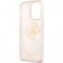 Guess Big 4G Full Glitter tok - iPhone 13 Pro Max - arany