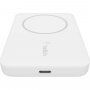 Belkin BOOST CHARGE PowerBank / külső akkumulátor MagSafe USB-C portokkal - 2 500 mAh - fehér