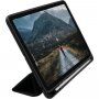 FIXED Padcover+ borító alvás funkcióval Apple Pencil - iPad Air 4 (2020) / Air 5 (2022) / Air 11" (2024) / Pro 11" (2018) - fekete