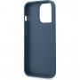 Guess 4G Metal Logo tok - iPhone 13 Pro Max - kék