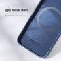Nillkin CamShield Silky Magnetic szilikon tok - iPhone 13 Pro Max - lila