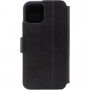 FIXED ProFit bőr flip cover tok - iPhone 13 Pro - fekete