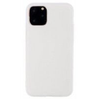 Tok puha műanyagból - iPhone 13 mini - fehér
