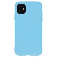 Tok puha műanyagból - iPhone 13 mini - kék