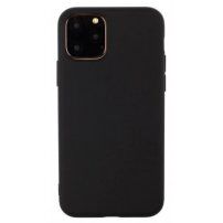 Tok puha műanyagból - iPhone 13 Pro Max - fekete