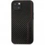AMG Carbon Effect tok szénszálas textúrával - iPhone 13 - fekete