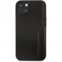 AMG Carbon Effect tok szénszálas textúrával - iPhone 13 - fekete