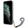 Guess Marble Stripe tok - iPhone 11 - kék