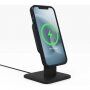 Mophie Snap+ 15W -os vezeték nélküli töltőállvány - iPhone - fekete