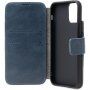 FIXED ProFit bőr flip cover tok - iPhone 13 mini - kék