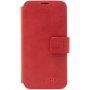 FIXED ProFit bőr flip cover tok - iPhone 13 mini - piros