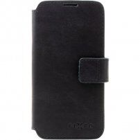 FIXED ProFit bőr flip cover tok - iPhone 13 mini - fekete