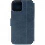 FIXED ProFit bőr flip cover tok - iPhone 13 - kék
