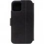 FIXED ProFit bőr flip cover tok - iPhone 13 Pro Max - fekete