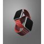 UNIQ Revix kétoldalas szíj - Apple Watch 42mm / 41mm / 40mm / 38mm - borvörös