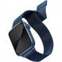Uniq Dante acél szíj - Apple Watch 42mm / 41mm / 40mm / 38mm - kobaltkék