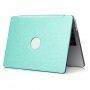 Bőr tok - MacBook Pro 16" (A2485) - türkizkék