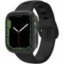 Spigen Thin Fit borító - Apple Watch 45mm - sötétzöld