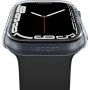 Spigen Thin Fit borító - Apple Watch 45mm - átlátszó