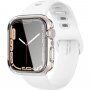 Spigen Ultra Hybrid borító - Apple Watch 45mm - átlátszó