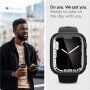 Spigen Ultra Hybrid borító - Apple Watch 45mm - szürke