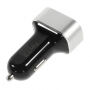 iFans autós ügyvezető töltő (5.1A) három USB porttal - Apple iPhone / iPad / iPod - fekete-ezüst