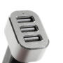 iFans autós ügyvezető töltő (5.1A) három USB porttal - Apple iPhone / iPad / iPod - fekete-ezüst