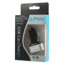 iFans autós ügyvezető töltő (5.1A) három USB porttal - Apple iPhone / iPad / iPod - fekete-ezüst