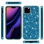 Védőtok flitterekkel - iPhone 11 Pro - fekete