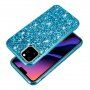 Védőtok flitterekkel - iPhone 11 Pro - fekete