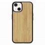 Fa védőtok - iPhone 13 mini - bambusz