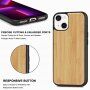 Fa védőtok - iPhone 13 mini - bambusz