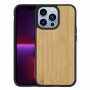 Fa védőtok - iPhone 13 Pro Max - bambusz