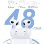 Wiwu vezeték nélküli Bluetooth fülhallgató MagSafe töltő tokkal - Apple készülék - fehér